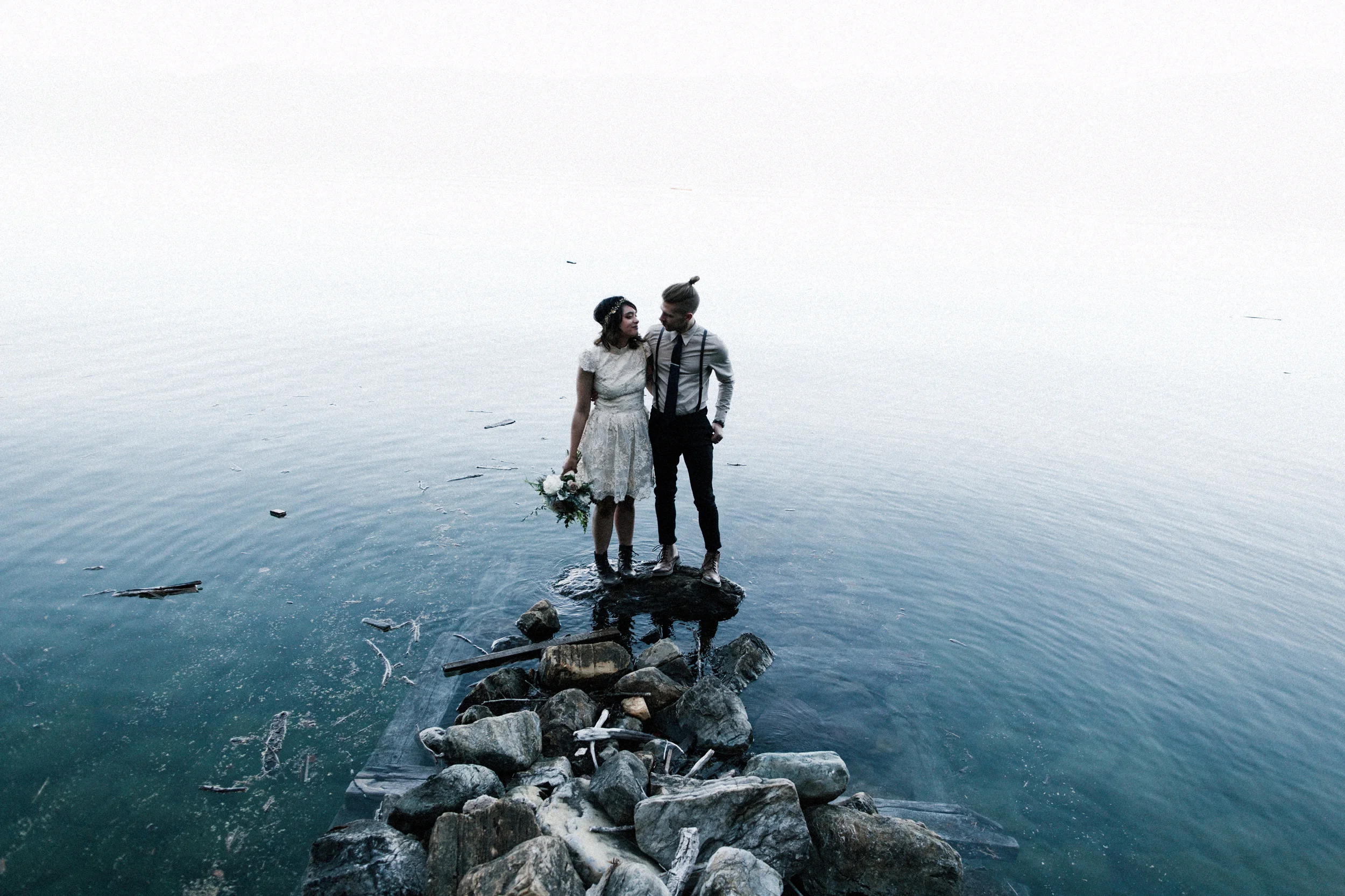 Hipster Montana Wedding