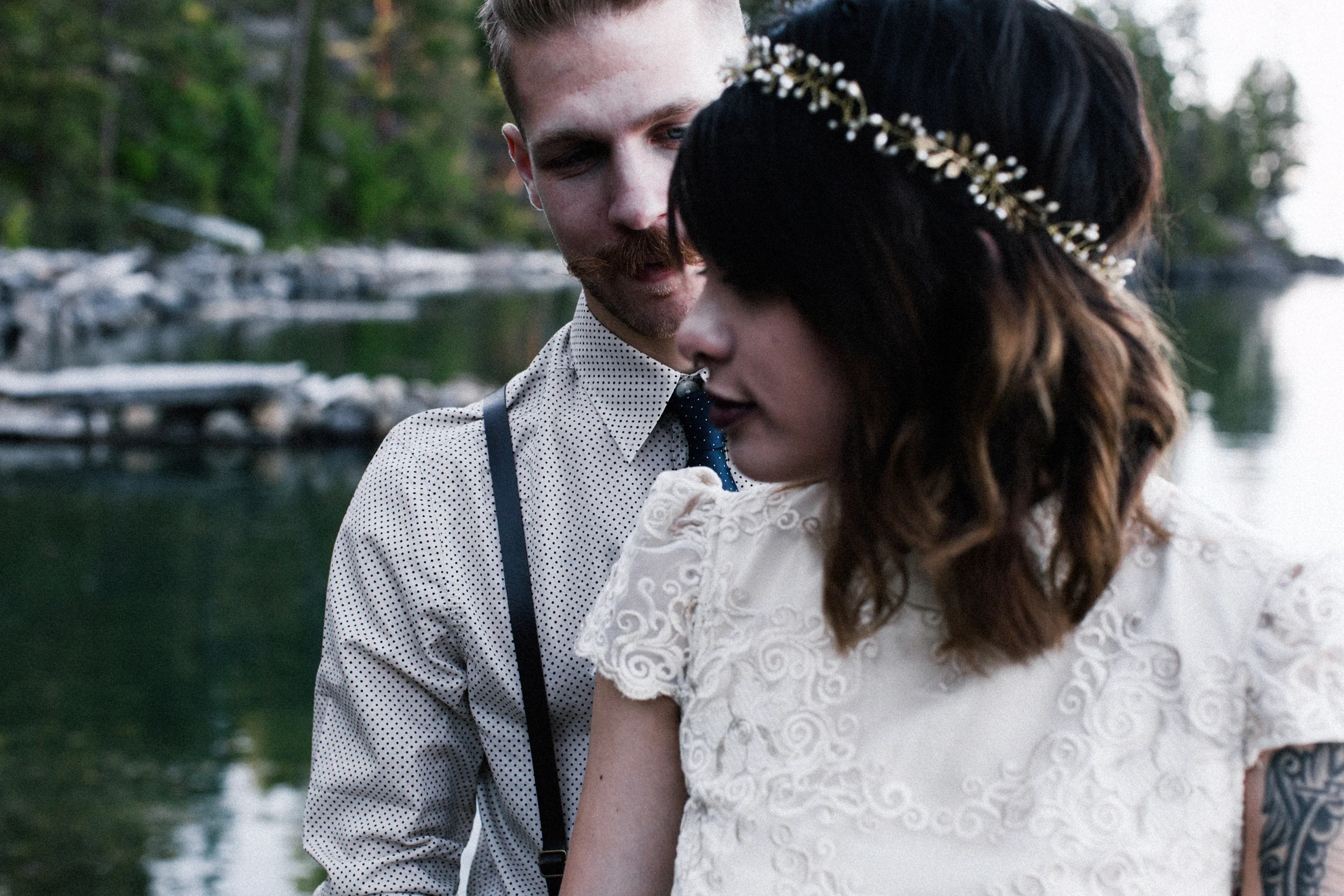 Hipster Montana Wedding