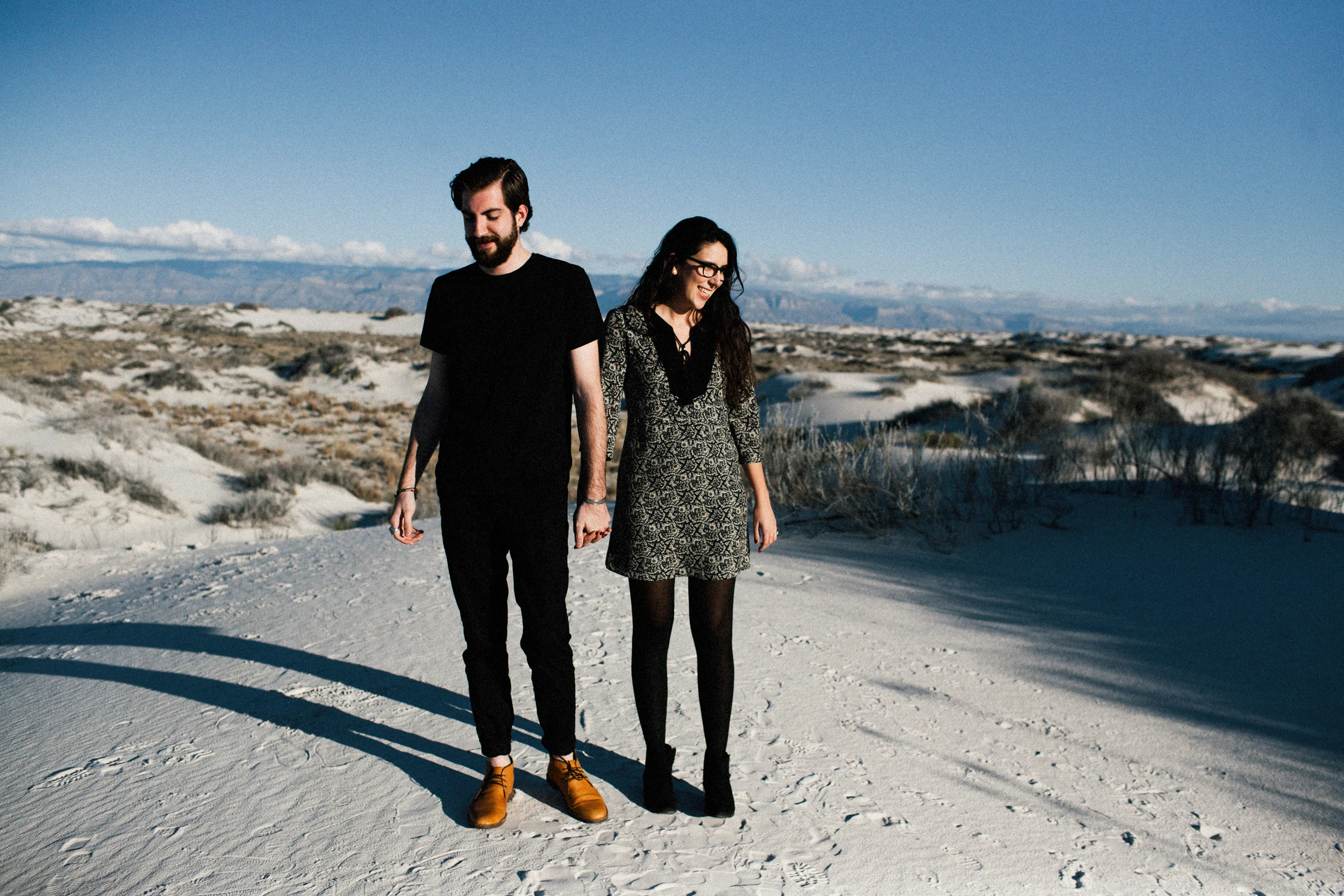 white sands portrait