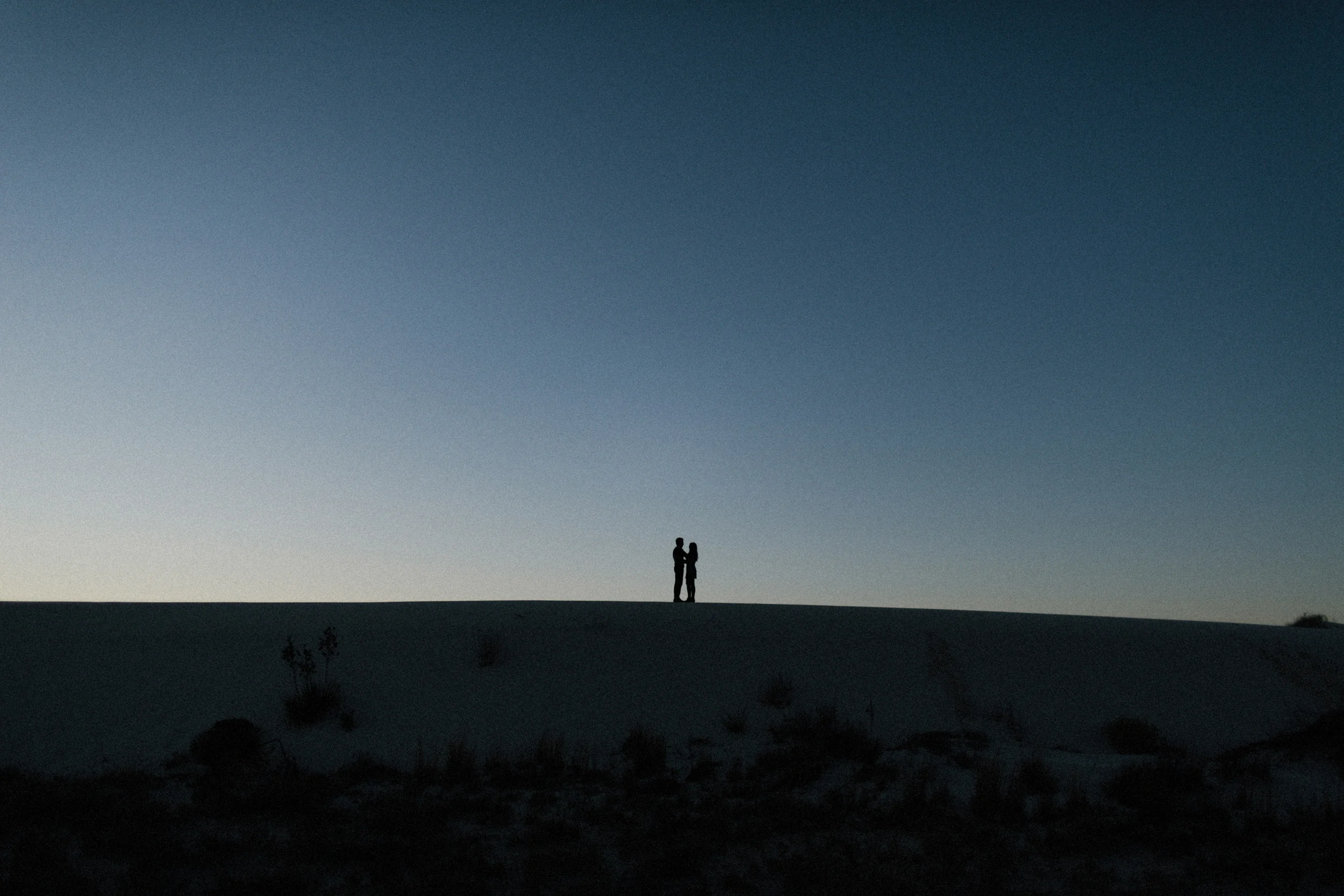 white sands engagement