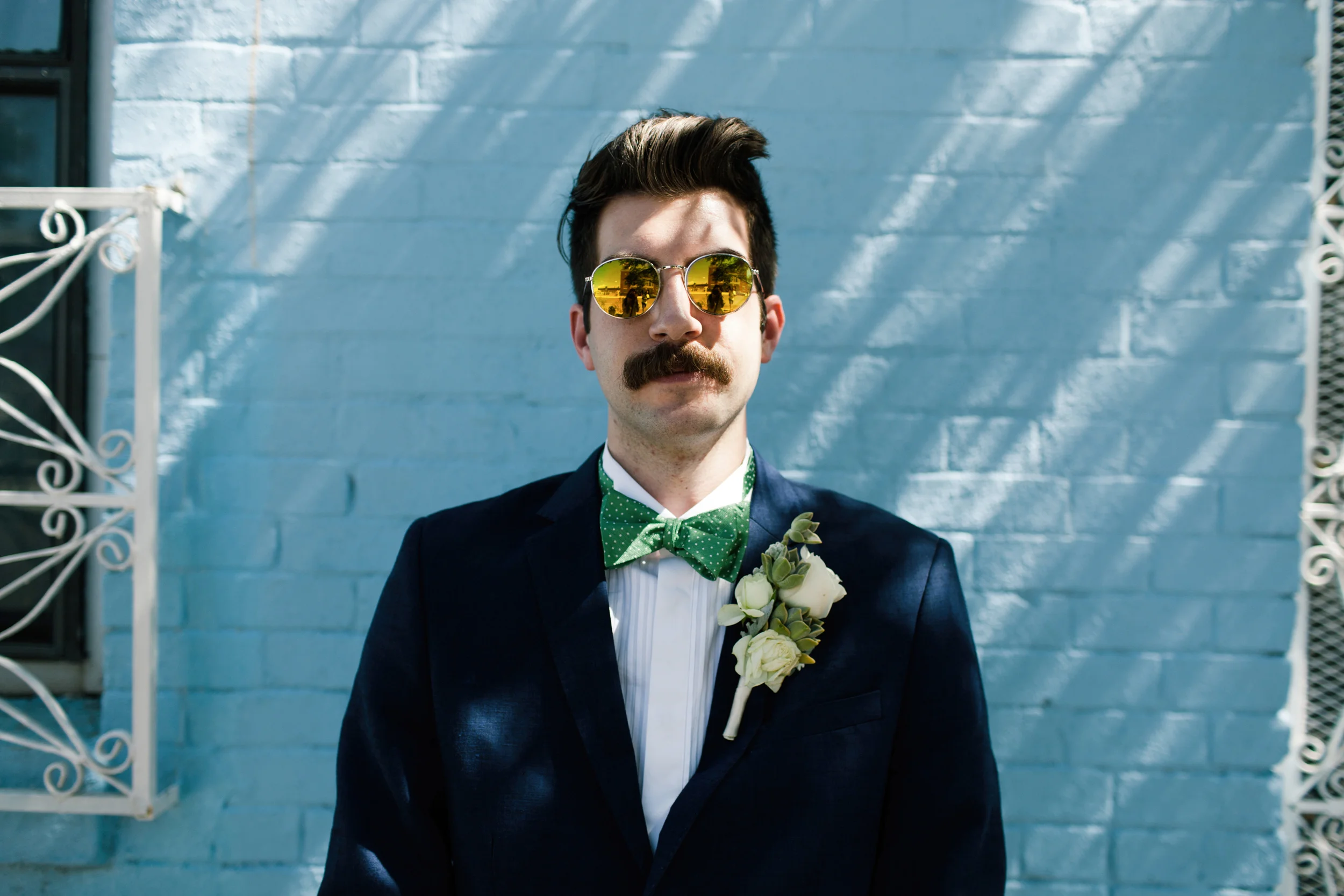 texas hipster groom