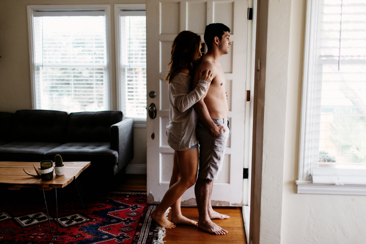 intimate couple