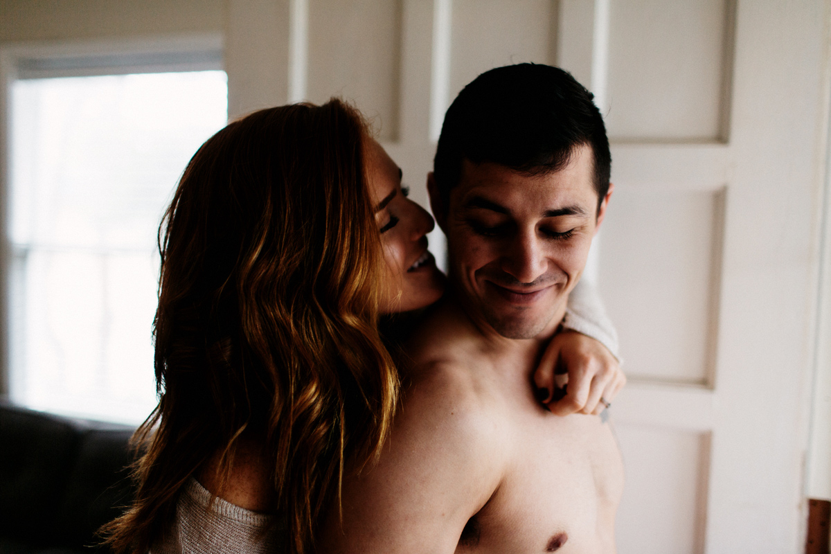 couple at home