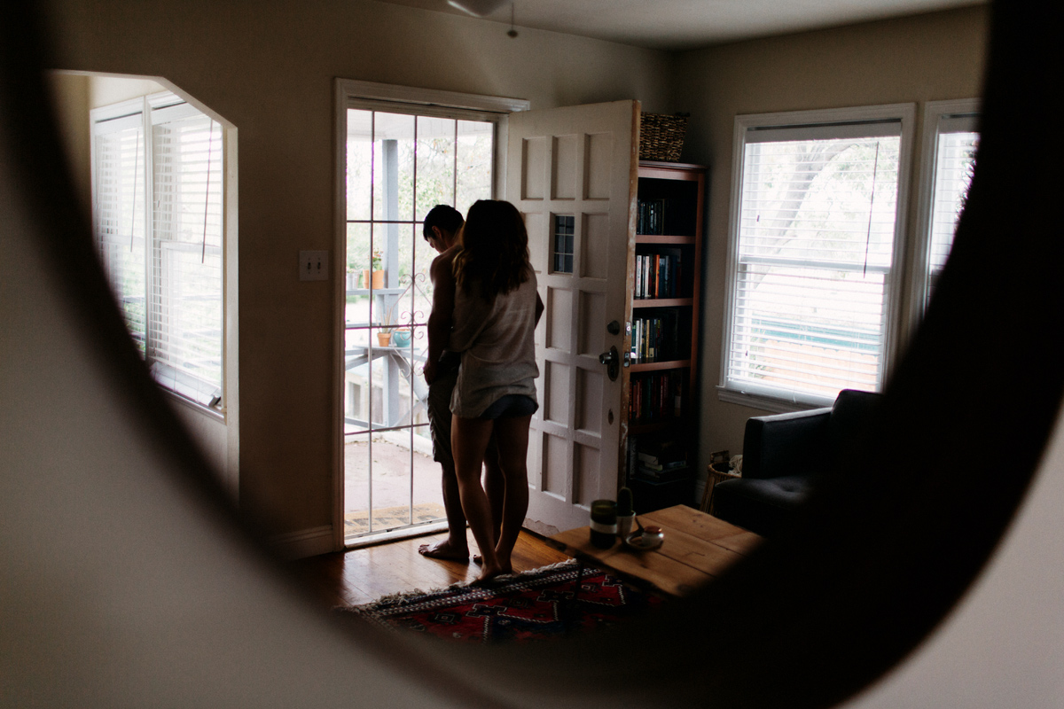 couple at home