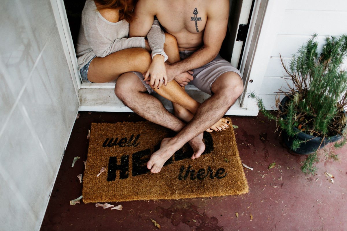 couple on porch