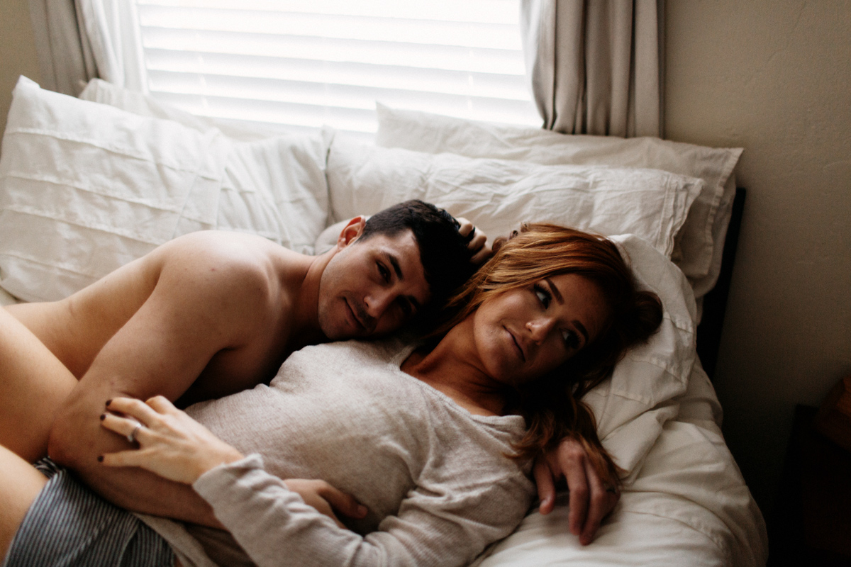 couple in bed