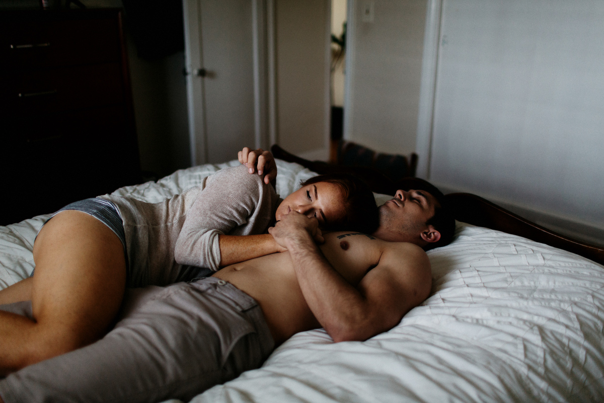 intimate couple