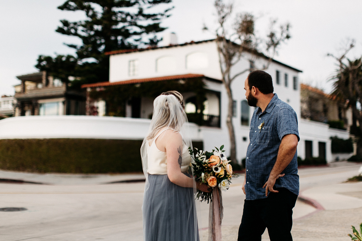 beach elopement