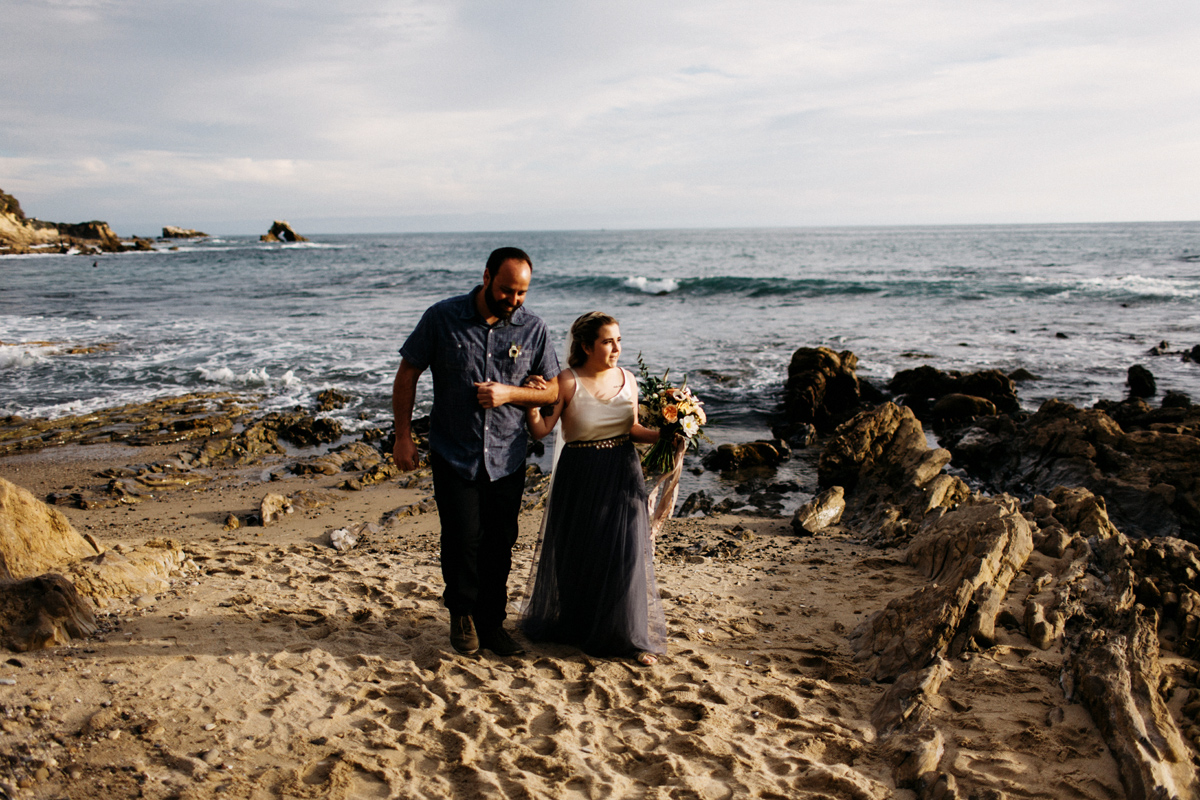 beach elopement