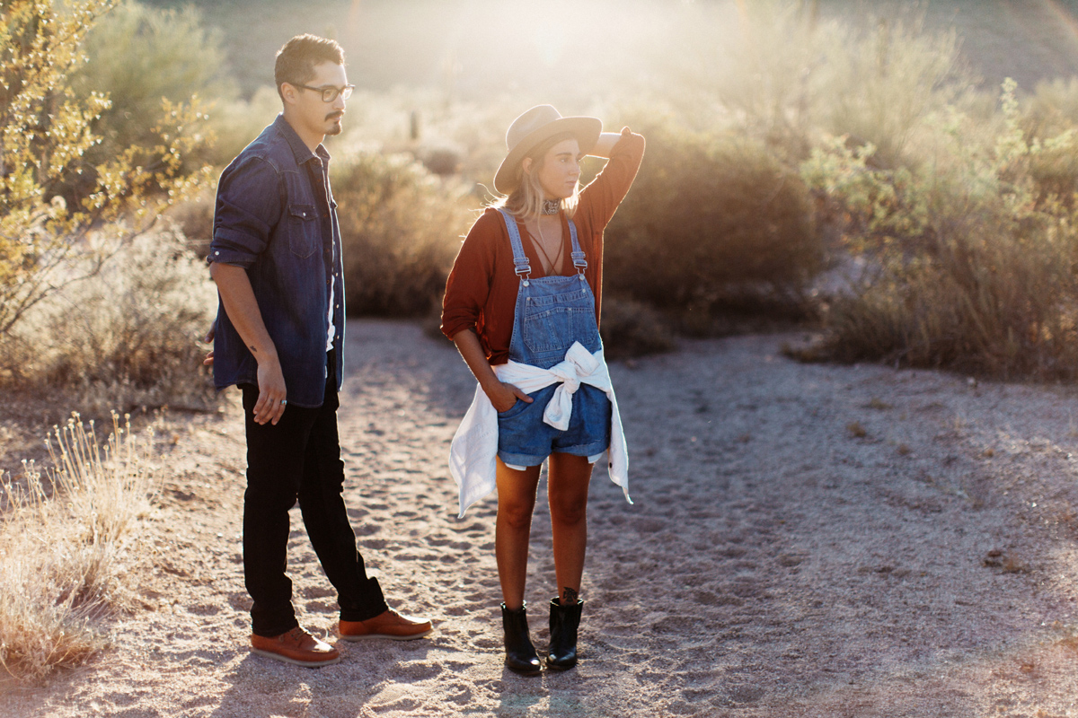 intimate couple portrait