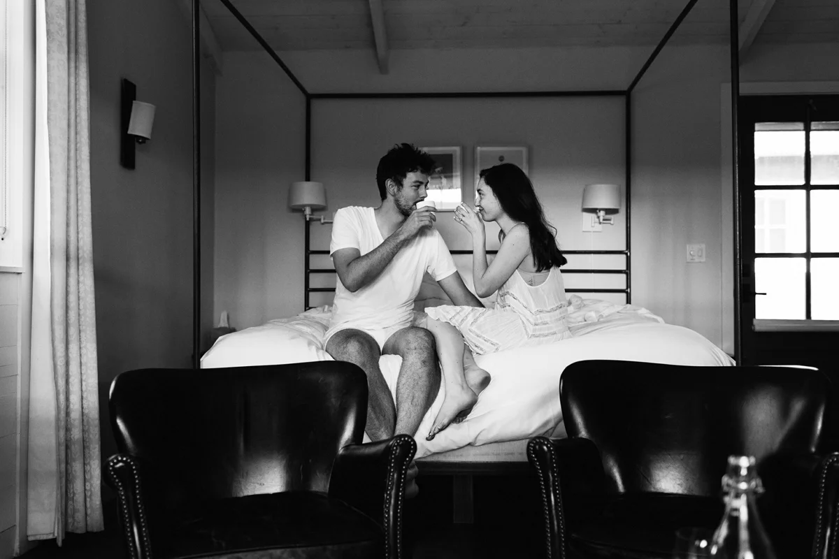 intimate couple, engagement session
