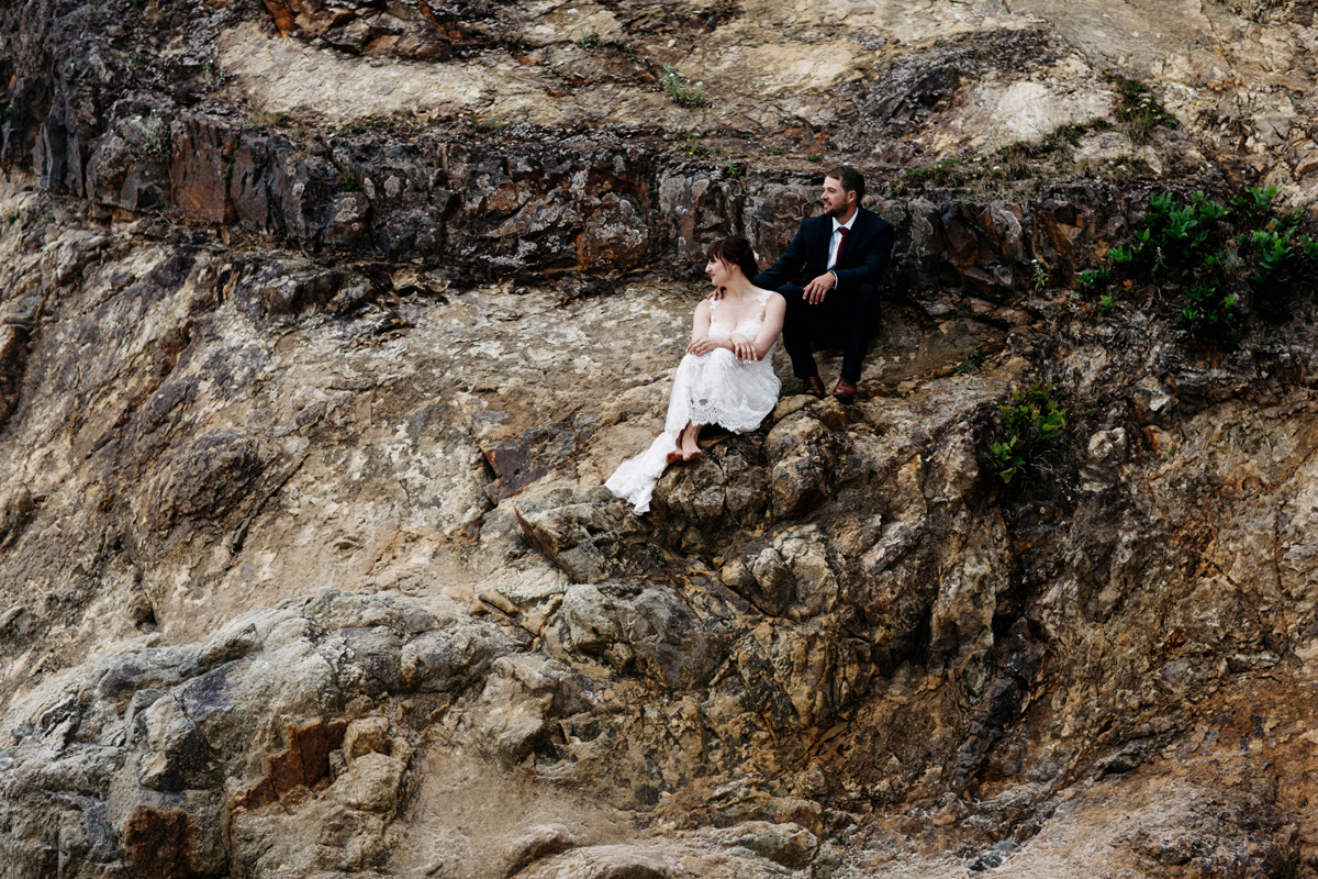 hug point oregon elopement
