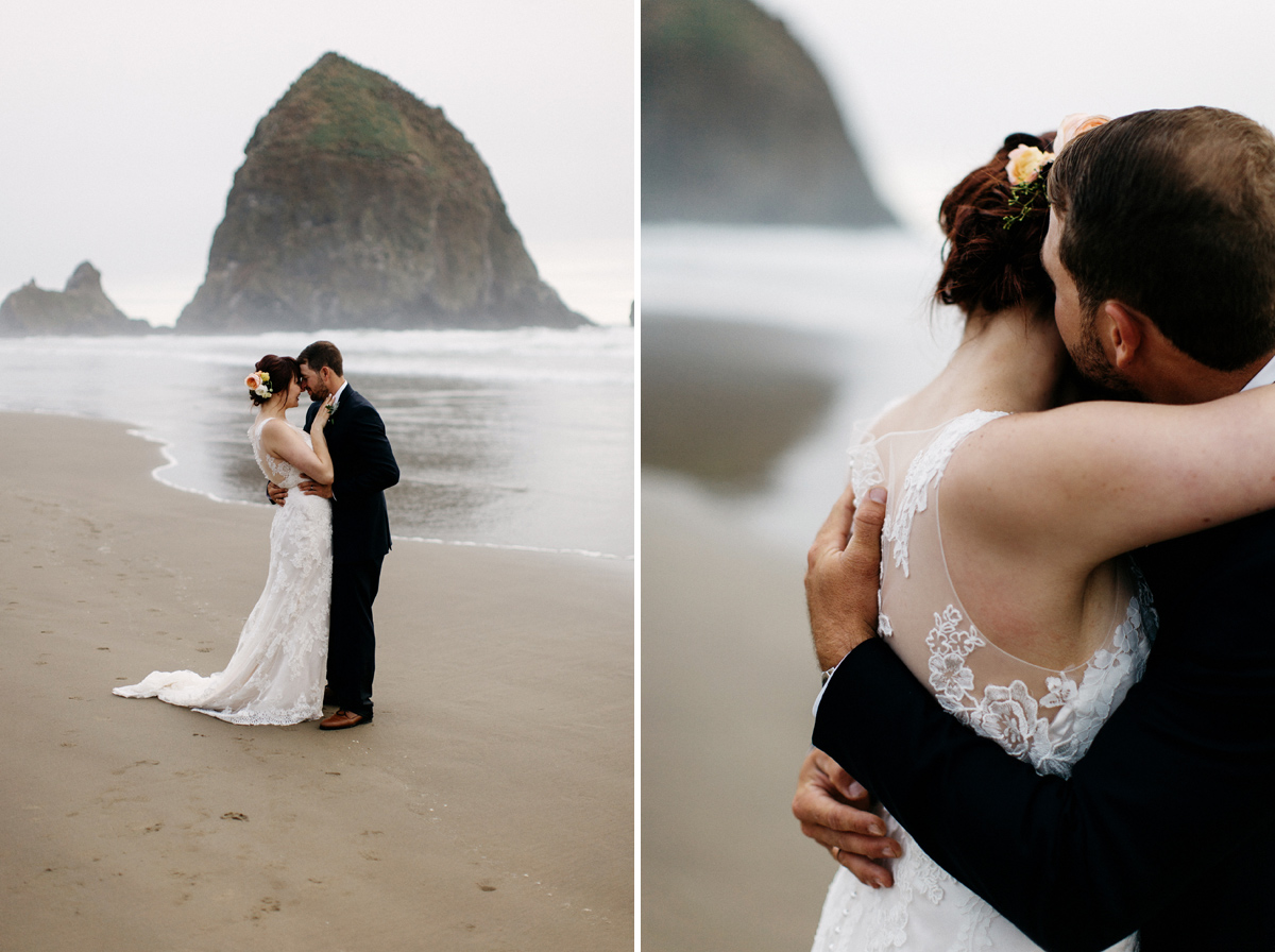 canon beach elopement