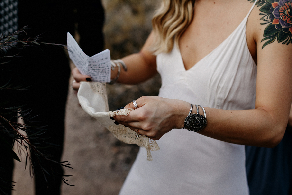desert elopement