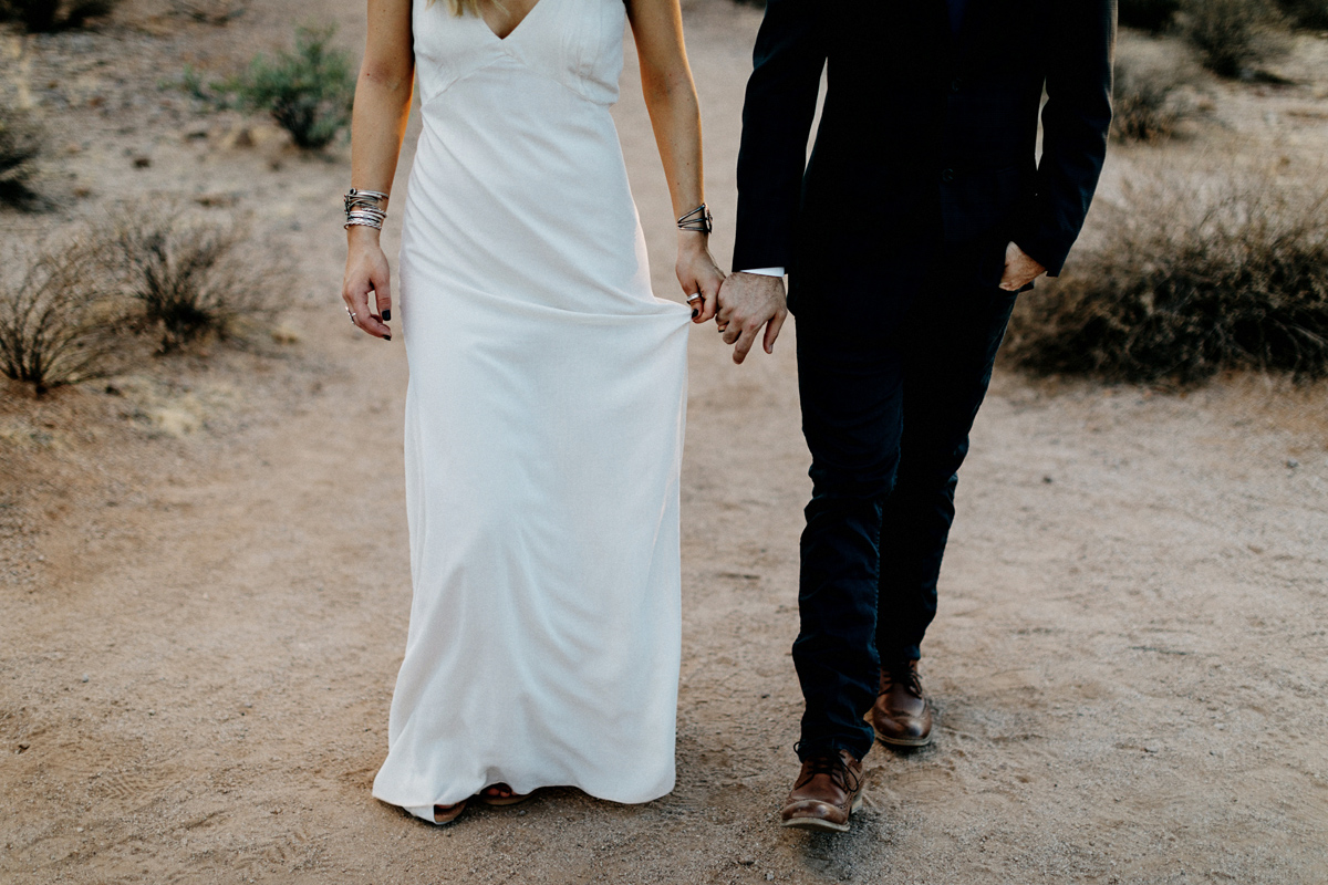 arizona desert elopement