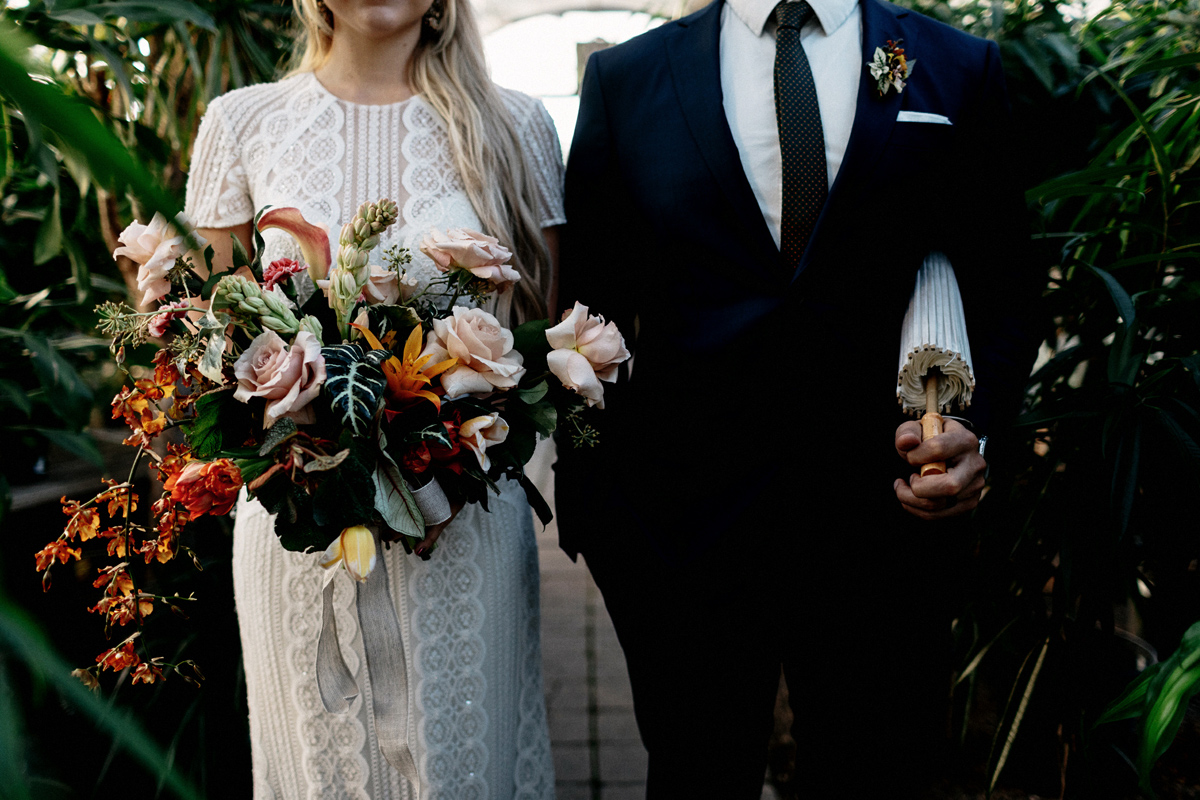 vow renewal, greenhouse