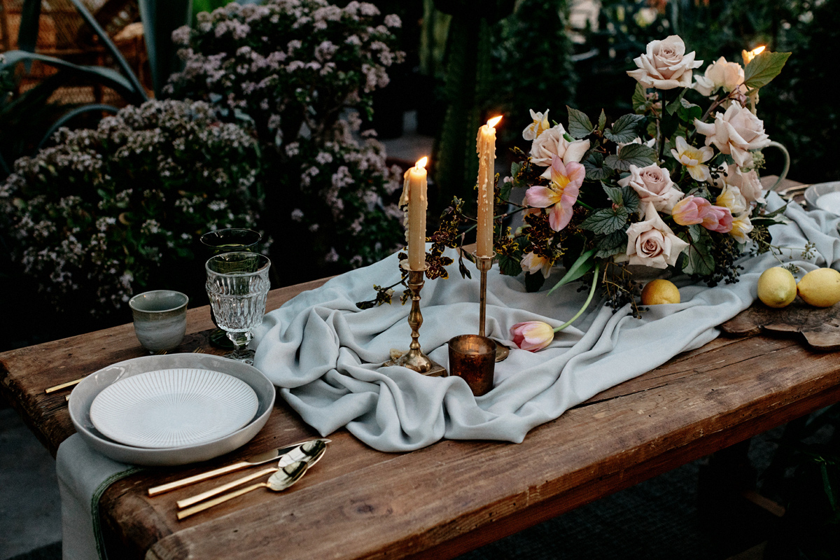 new mexcio greenhouse wedding