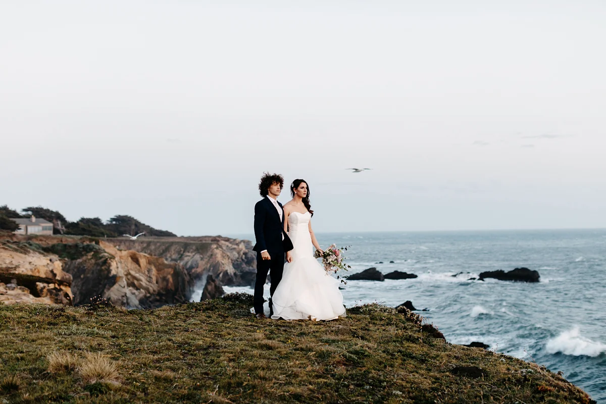 elope, elopement photographer, sea ranch, california, san franci