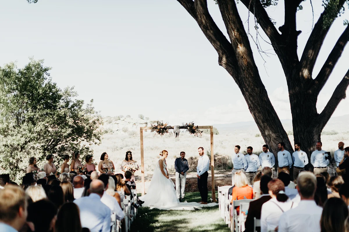 santa fe, la mesita ranch, new mexico, destination wedding, dese