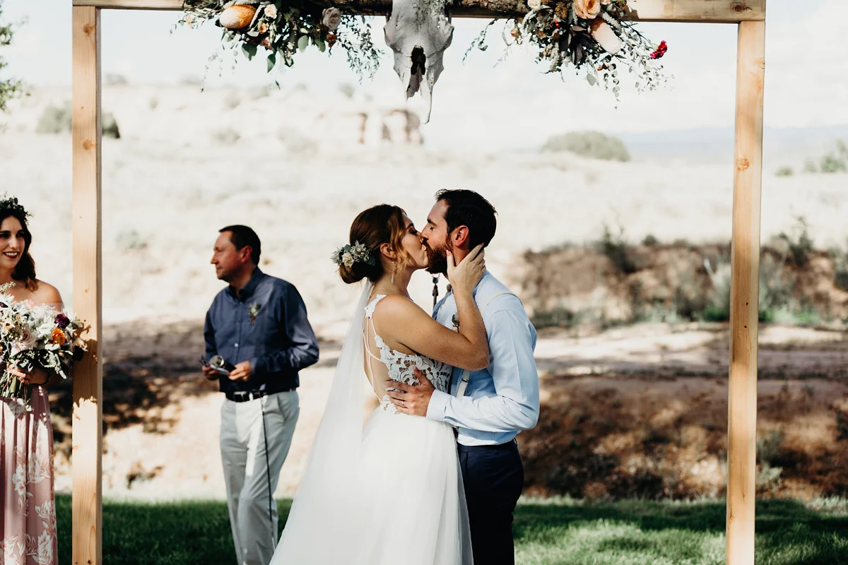 santa fe, la mesita ranch, new mexico, destination wedding, dese
