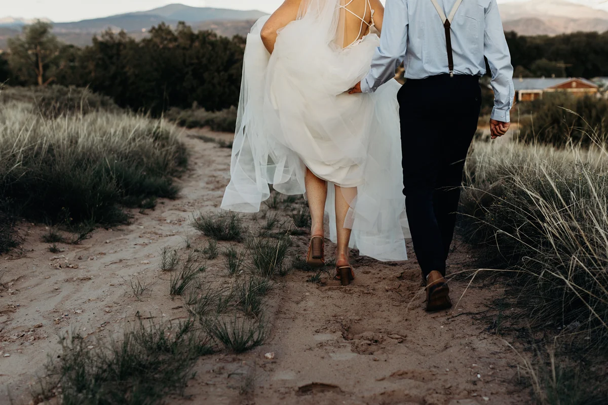 santa fe, la mesita ranch, new mexico, destination wedding, dese