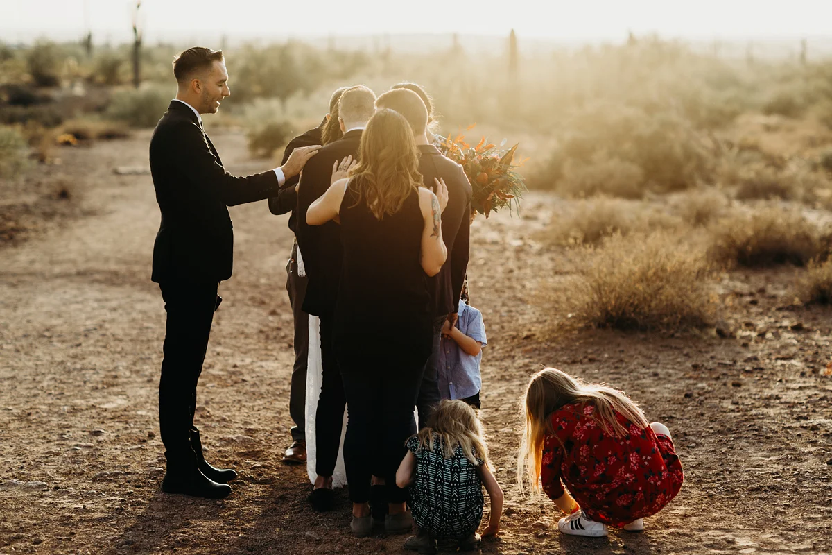arizona elopement, superstition mountains, elope, destination we