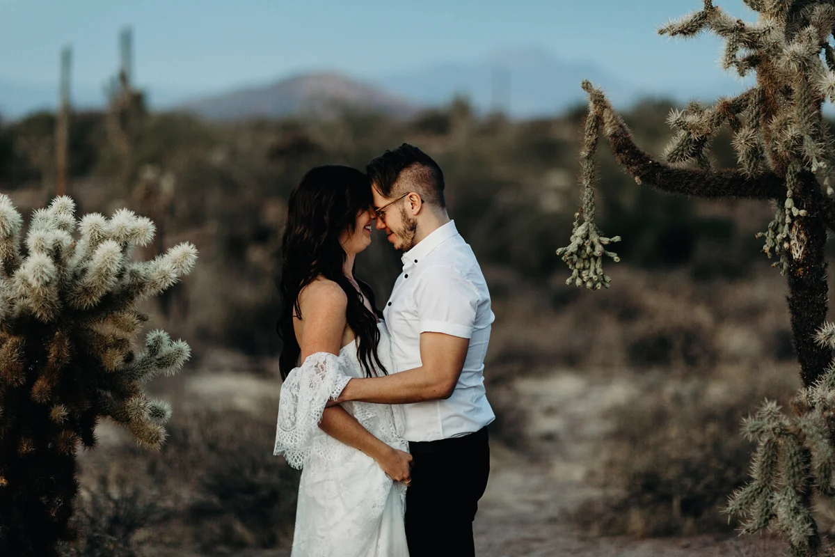 arizona elopement, superstition mountains, elope, destination we