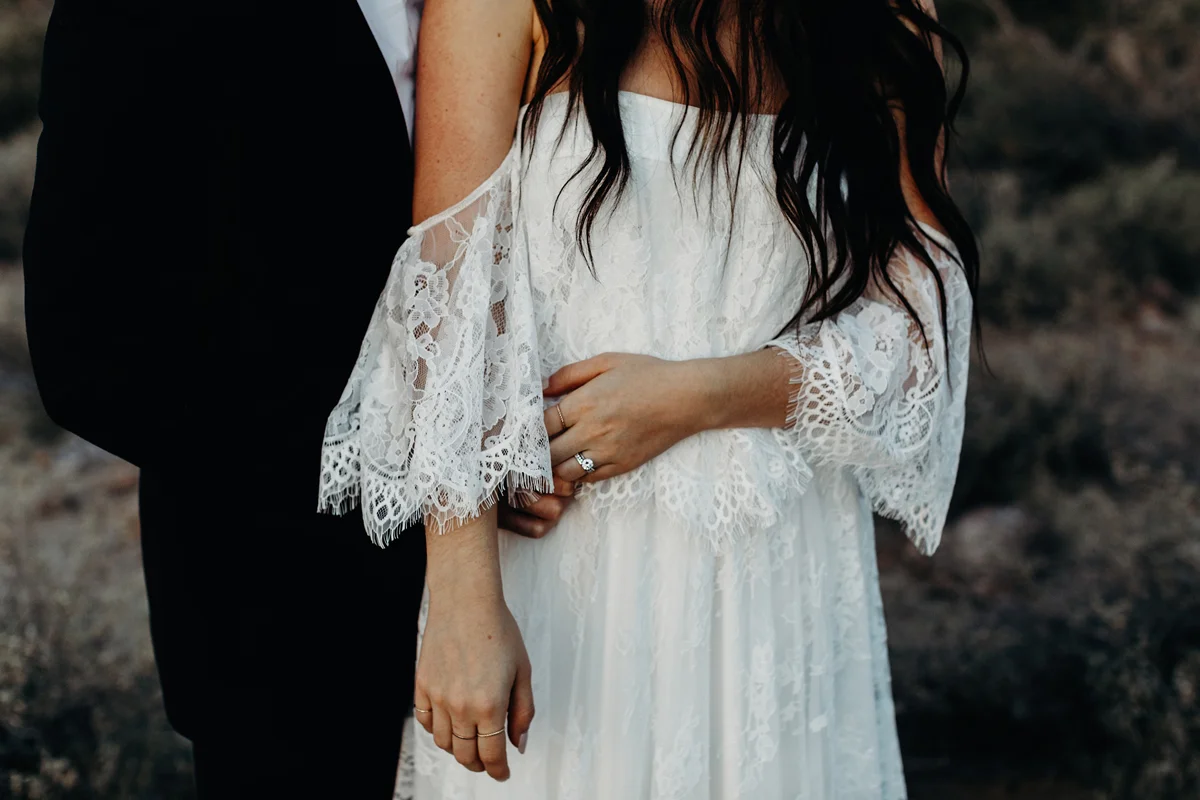 arizona elopement, superstition mountains, elope, destination we
