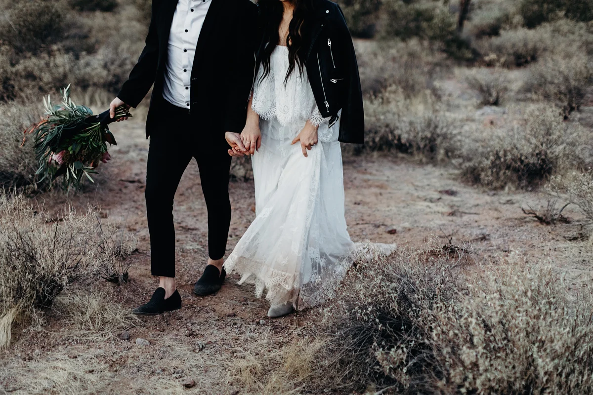 arizona elopement, superstition mountains, elope, destination we