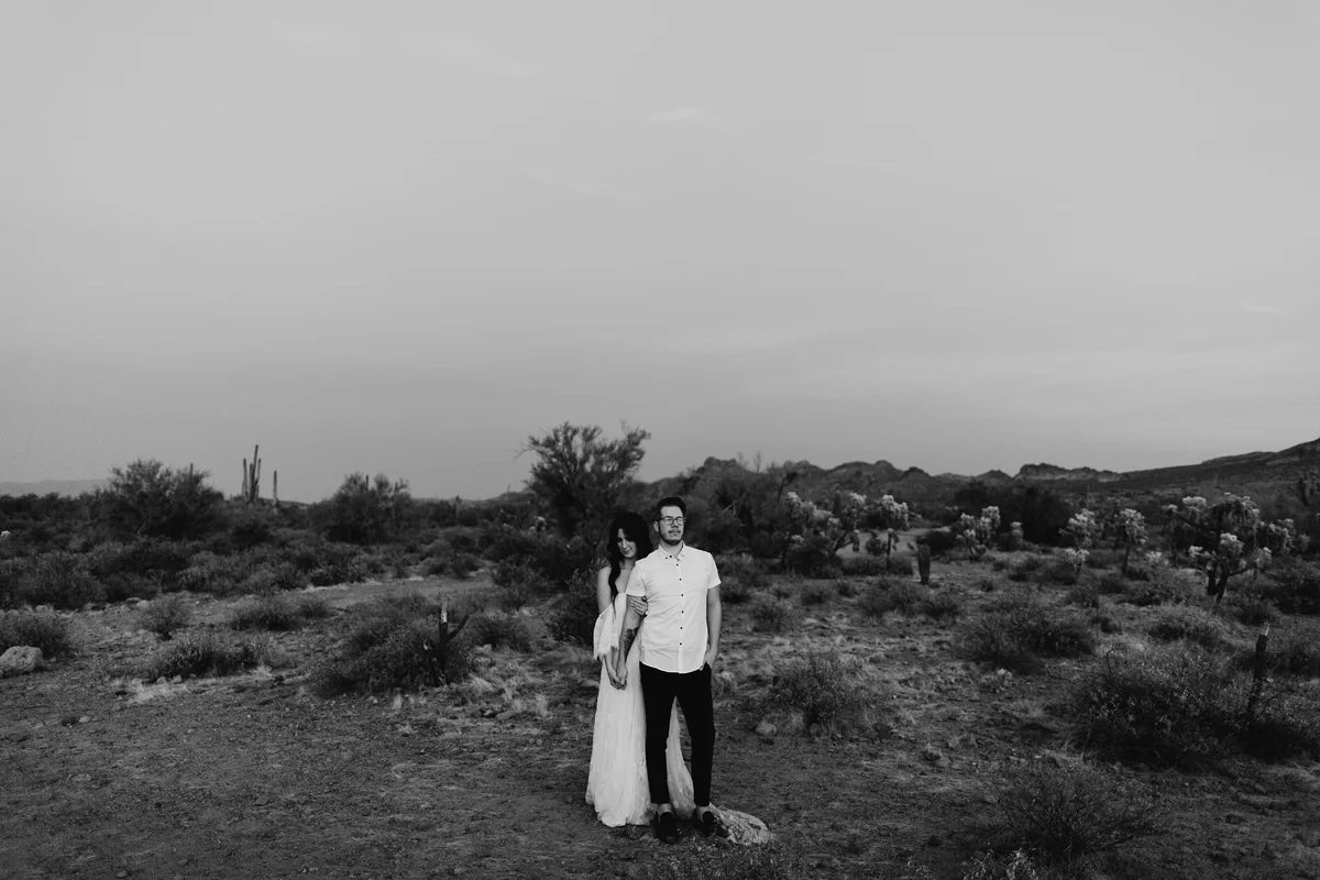 arizona elopement, superstition mountains, elope, destination we