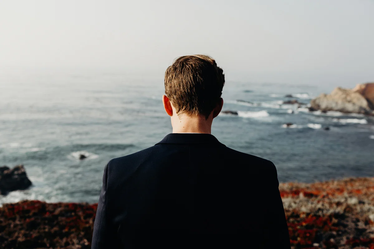 big sur. big sur elopement, intimate wedding, cliff side, califo