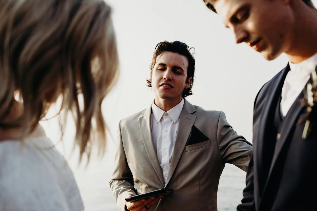big sur. big sur elopement, intimate wedding, cliff side, califo