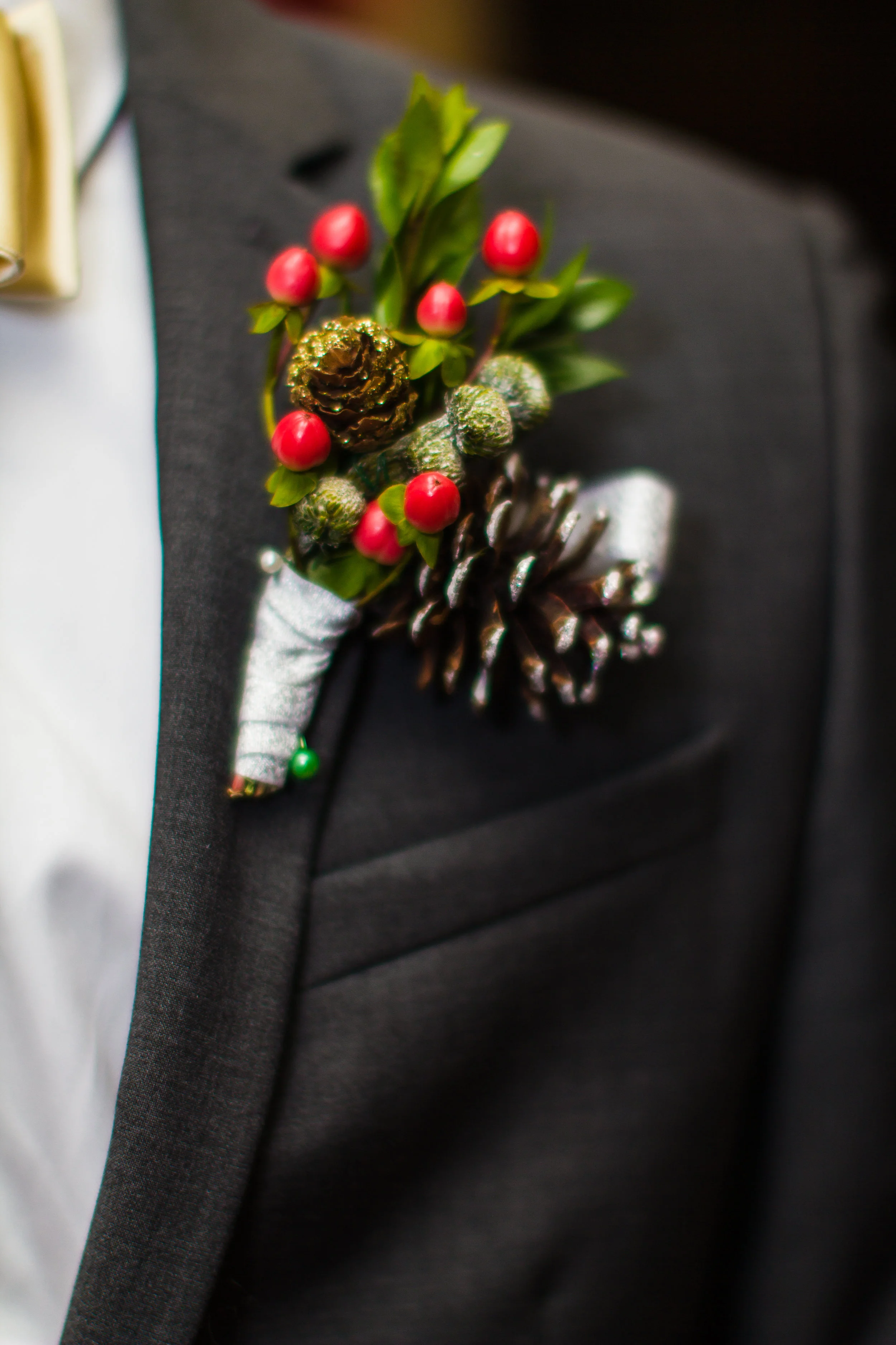 Groom's Boutonniere photo provided by DPSnapsphotography