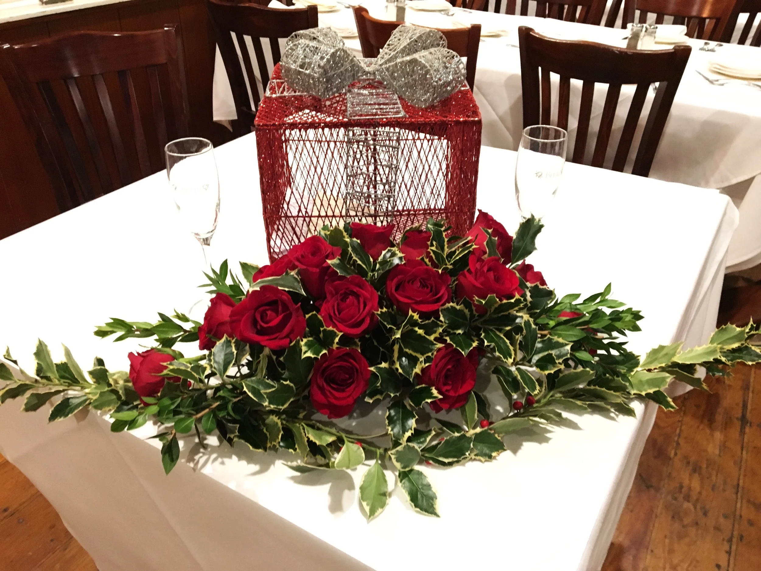Sweet heart table