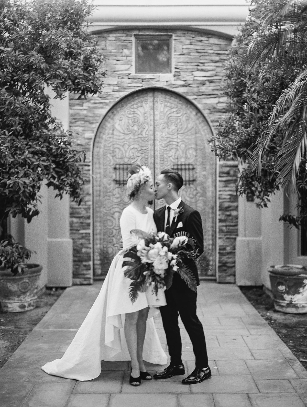 Phi and Alannas Backyard Wedding in Palm Springs California 27.jpg