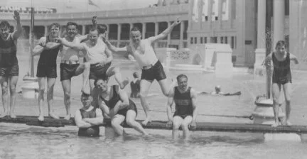  ...and keen swimmers... 