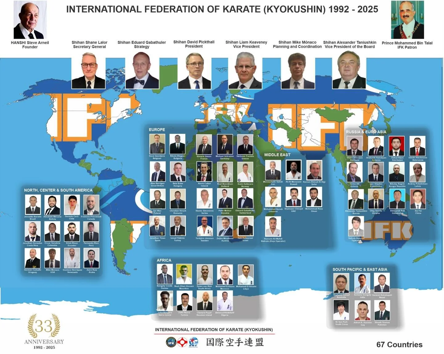 We welcome Bahrain to the IFK with Senpai Hussain Ali Mahdi joining our federation.
@hussain.karate