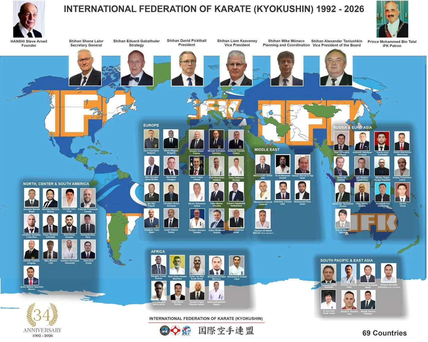 We welcome Indonesia to the IFK with Dojo Operator Arlianto Samodra and National Advisor Sugiarto Wiyono of the Ultimate Kyokushin Karate group.

@bossanto #ifkkyokushin