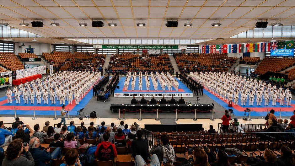 KWF World Cup has started with athletes from @bkkkyokushinkai @ifkspain @ifk_switzerland @ifk_sweden @nka_ifk_nederland participating