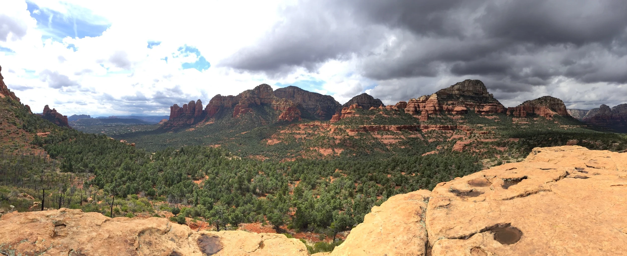 View from Soldiers Pass hike in Sedona