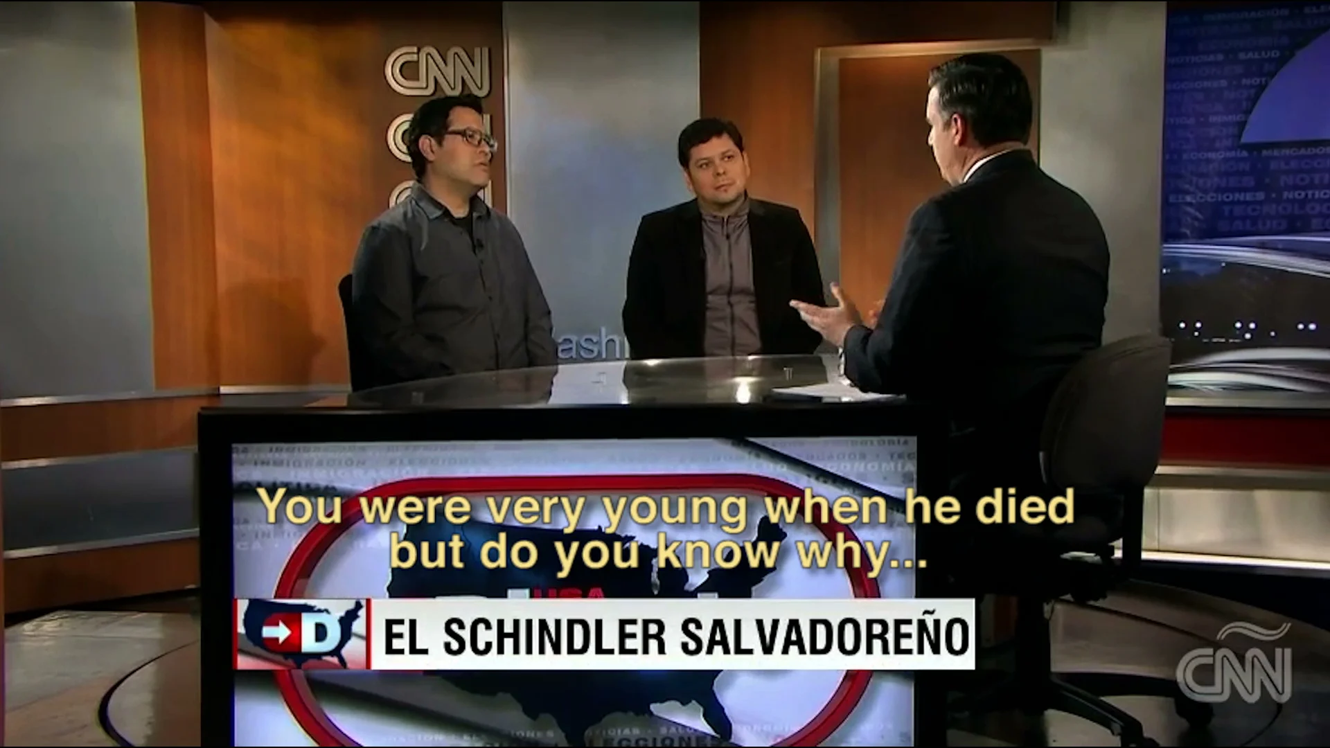 Our recent CNN interview with Juan Carlos Lopez in Washington DC!  (English Subs)