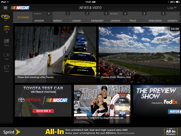 NASCAR Screen Shot News and Video.png