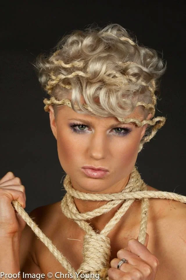  Stage makeup application, Tasmania. 