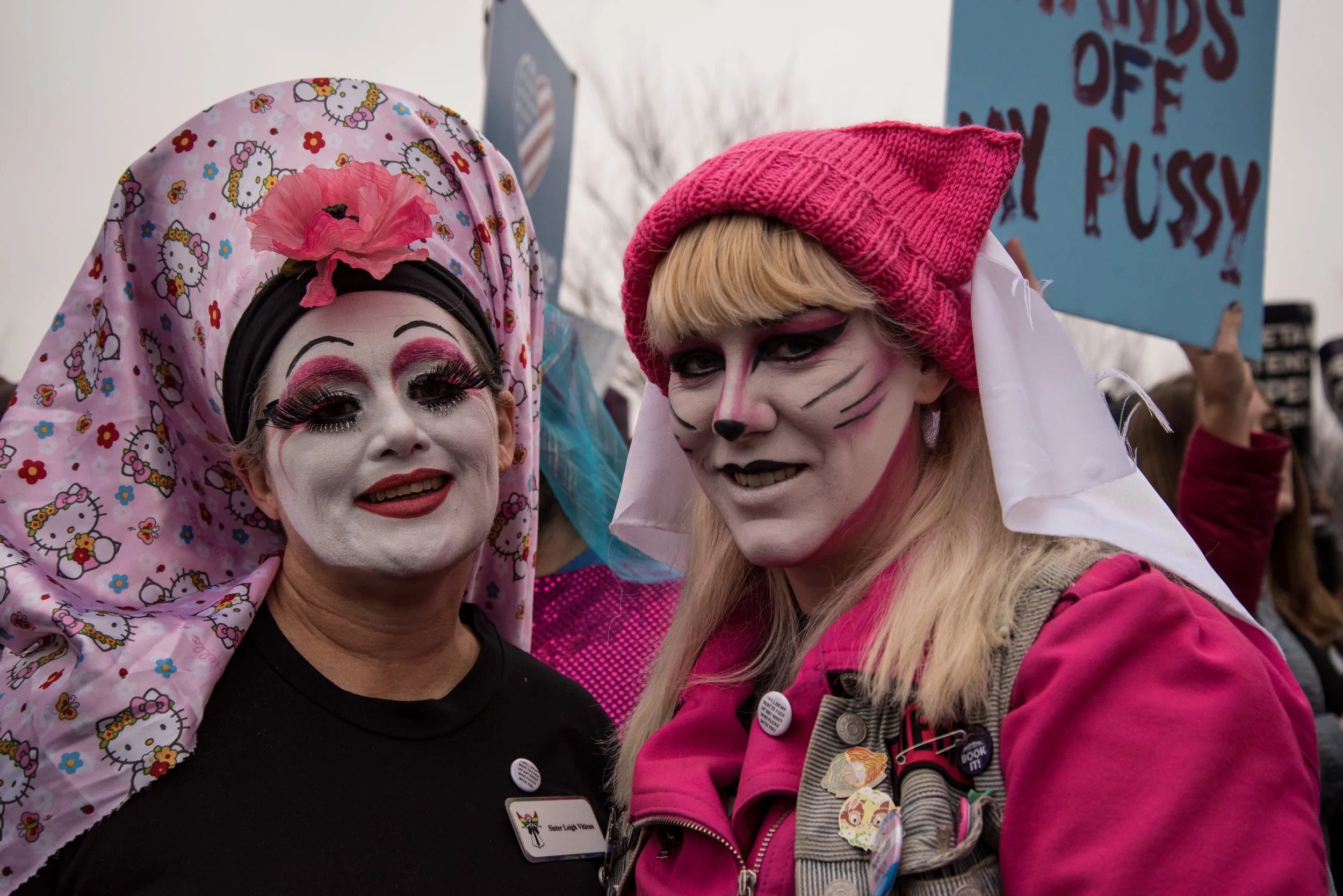 “Be open to listening to others who you feel may not agree with what you have to say. It’s when we come together and work together that great things can happen in this country. If we shut ourselves down, nothing good will come from that.” —Sister Dietrich, Baltimore house of the Sisters of Perpetual Indulgence