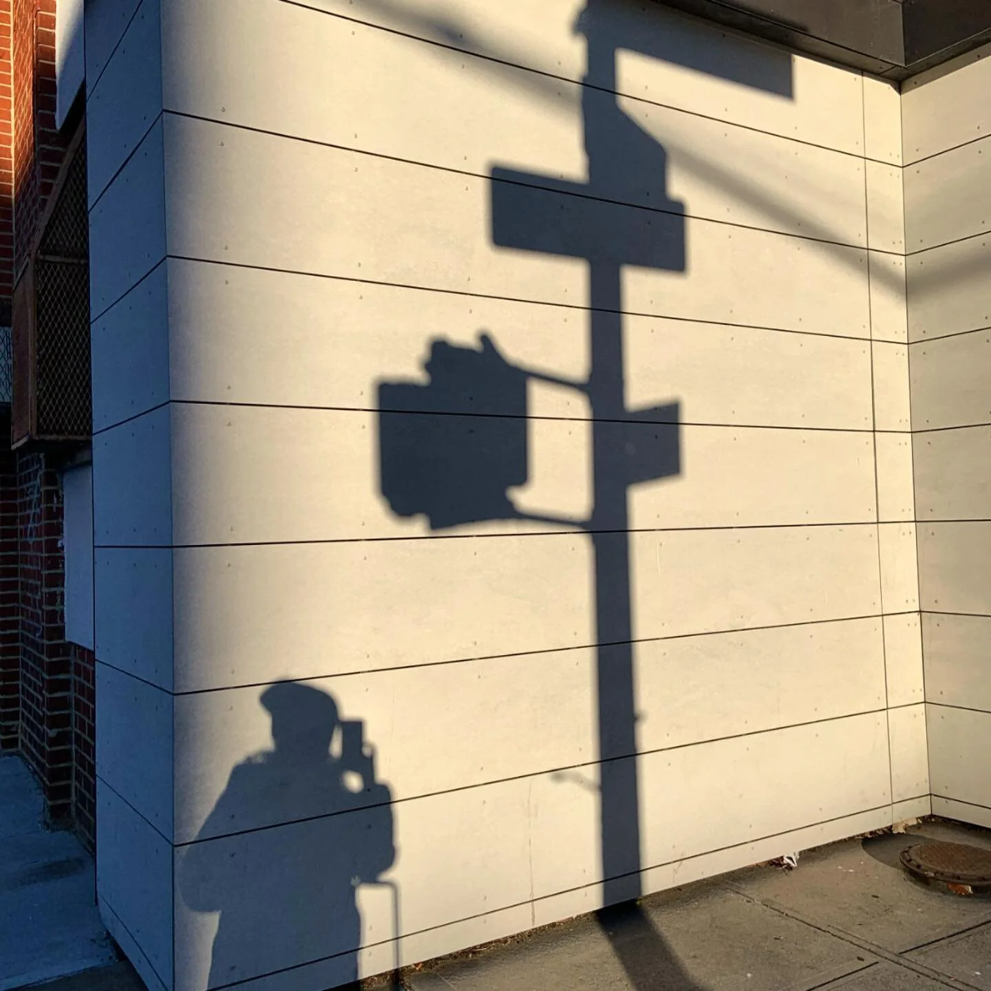 7 am shadow #latergram #selfportrait