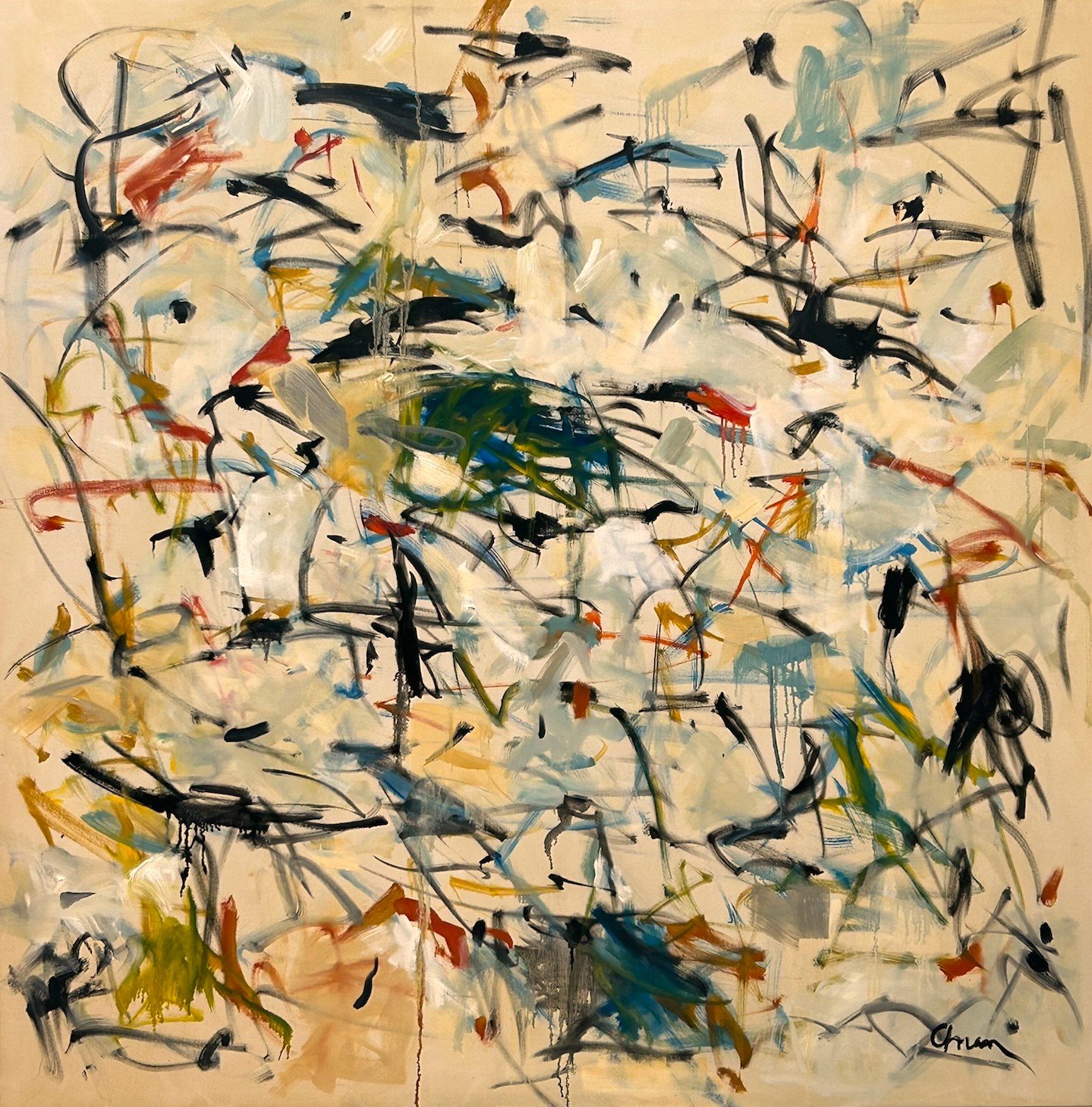 Oil, 46×46, $6600