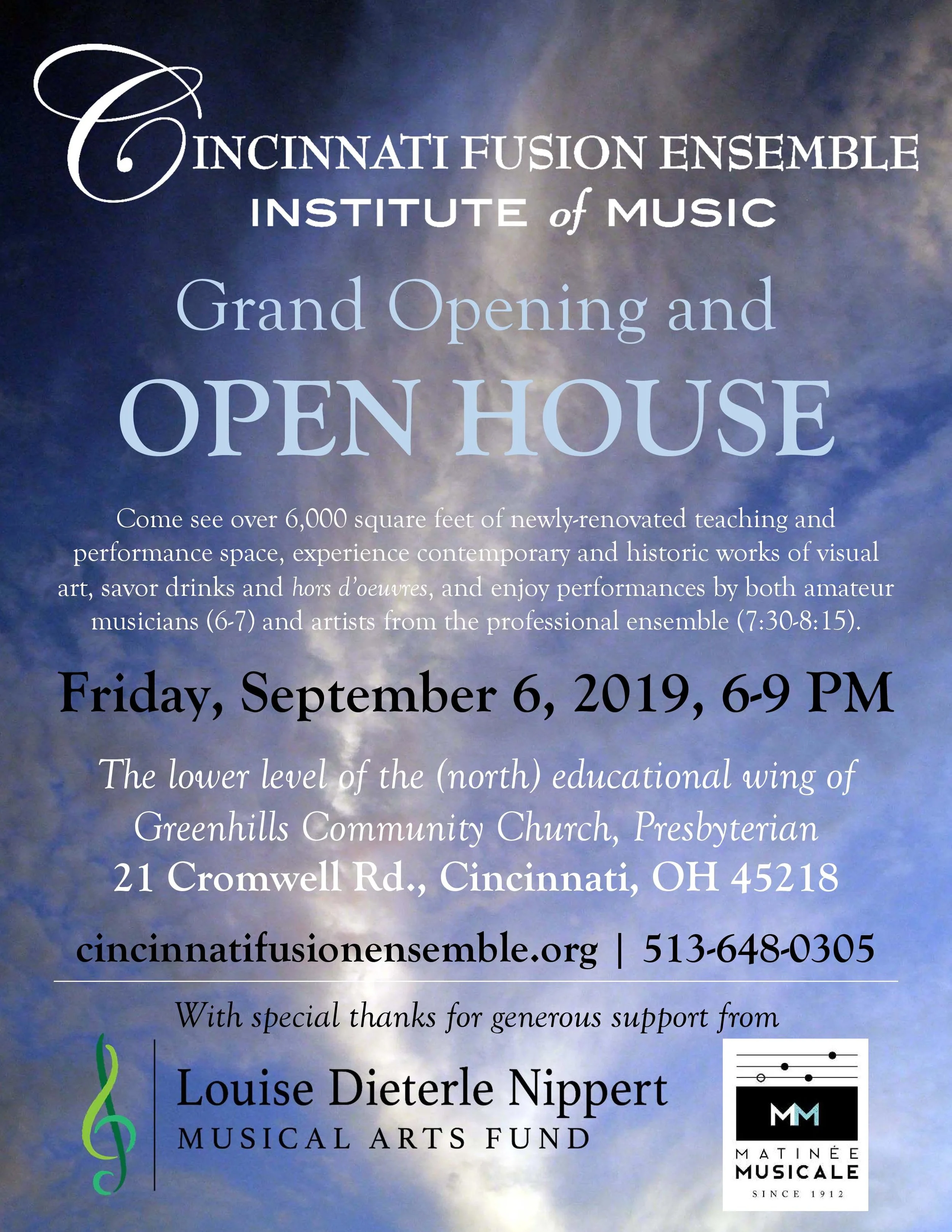 CFE Institute of Music, open house flyer, 9-6-19.jpg