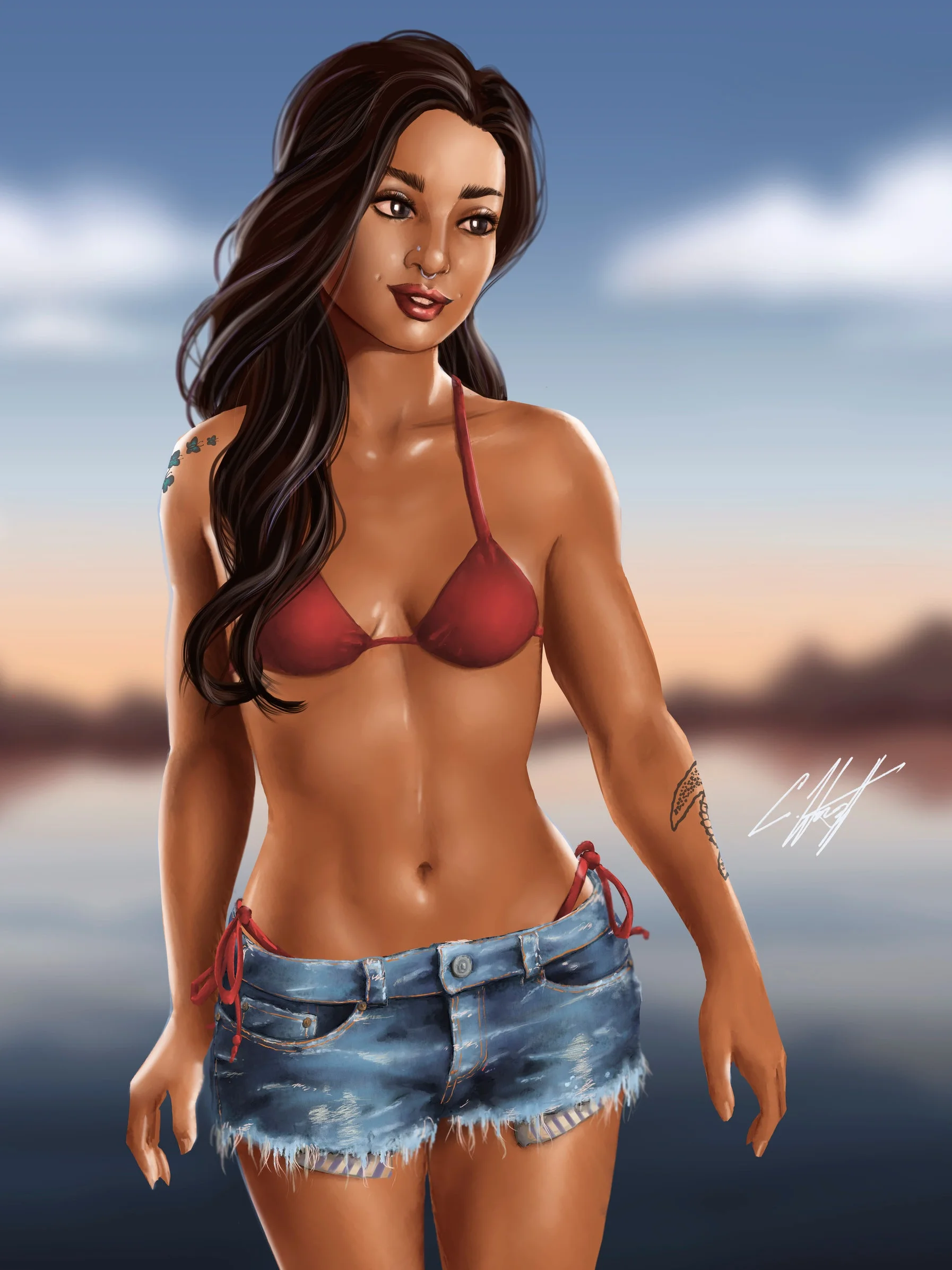 Commission: Christina