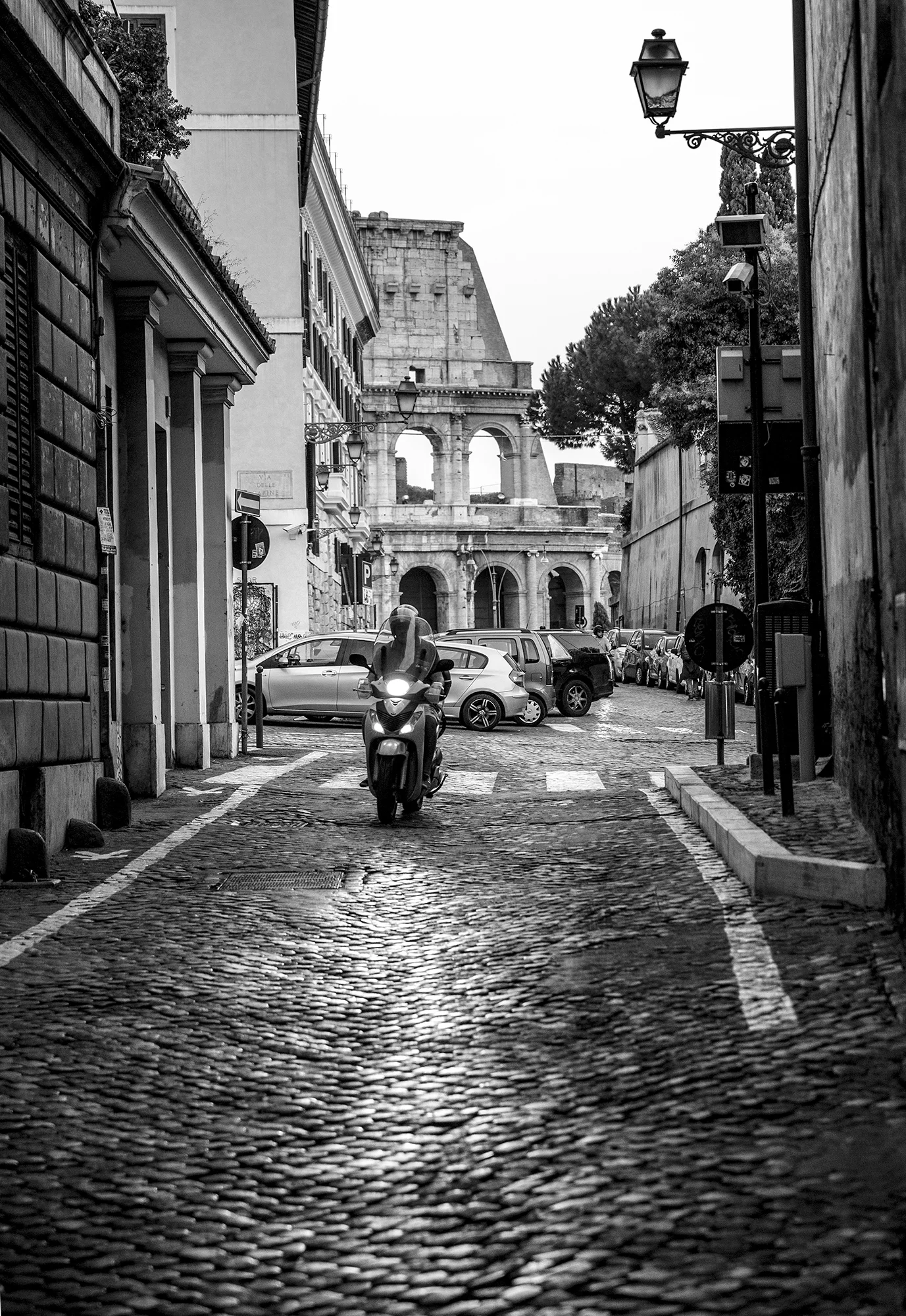 Cobblestone Alley - Rome