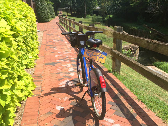 The C&O Canal Towpath originates in Georgetown and ends 184.5 miles later in Cumberland, MD.